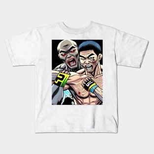 Korean Zombie T-Shirt Chan Sung Jung MMA Fighter Kids T-Shirt